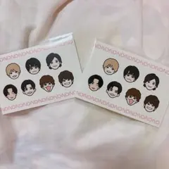 【抜けなし未開封】なにわ男HARD WORK 特典 ばんそうこう 2個セット