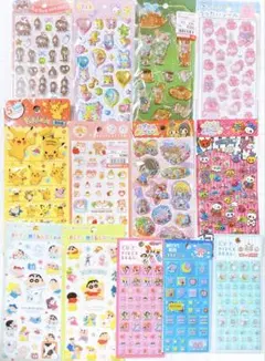 サンリオキャラクター ボンボンドロップシール デニムステッカー