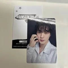 RUNSEOKJIN ジン映画　入場者特典　第2弾カレンダー付きフォトカード