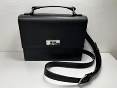 DEVICE メタル　チェーン　ショルダーバッグ　２way スクエア　ブラックのサムネイル