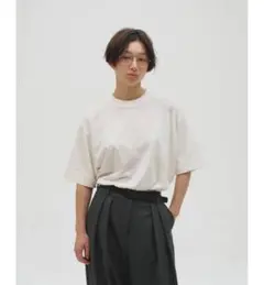 K-3B 0_302_Dダンボール半袖モックネックTシャツ 白 3 干場義雅 - メルカリ