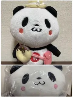 楽天　おかいものパンダ　BIG　フェイス型クッション　ぬいぐるみ　楽天パンダ