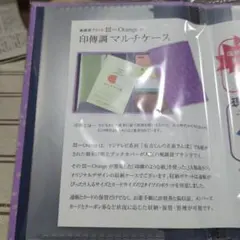 マルチケース／通帳．お薬手帳．カード収納ケース