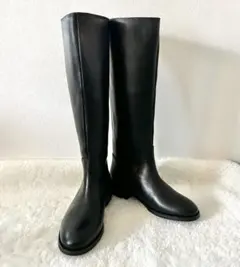 美品　REMME レメ　ロングブーツ 黒 36サイズ 20％OFF】REMME（レメ） サイドジップ ロングブーツ｜ROCOCO ONLINE STORE