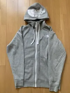 THE NORTH FACE グレー パーカー フルジップ