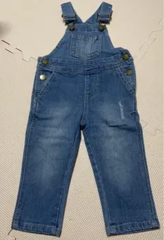 petit main デニムオーバーオール　80