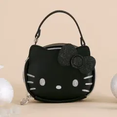 HELLO KITTY × BRILMY ズボラに優しいミニコスメポーチ BK