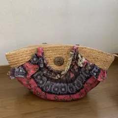 かごバッグ　レディース