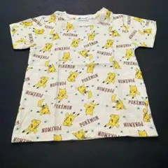 ポケットモンスター ピカチュウ 総柄 Tシャツ　130のサムネイル