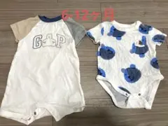 Baby GAP クマ　ロンパース 2枚セット