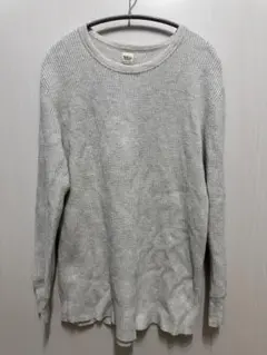 ロンハーマン ワッフルTシャツ 厚手 長袖 オフホワイト 秋冬 カットソー