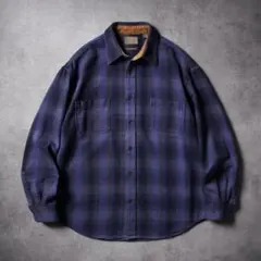 60s Sears フランネルチェックシャツ USA製 好配色 L - メルカリ