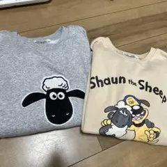 ひつじのショーン⭐︎裏起毛⭐︎トレーナー★二枚組