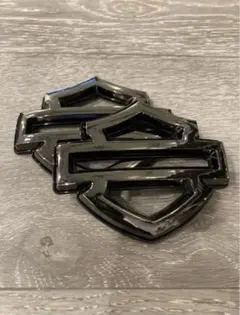 グロスブラック×ブラック cvo 3D エンブレム ハーレー ツーリング 