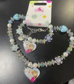 Disney Frozen ネックレス ブレスレット セット