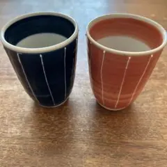 波佐見焼 お湯呑み 2客セット ペア