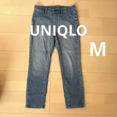 UNIQLOライトブルースリムフィットスキニーパンツMサイズ七分丈