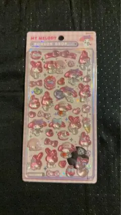国内正規品　新品未使用ボンボンドロップシール パン クマ サンリオ　3枚セット