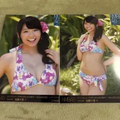 ❁⃘即購入⭕️ 木下百花 生写真 B.L.T SKYBLUE 水着 セミ NMB48