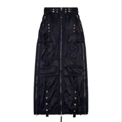 DIESEL 未使用美品グレン期ミリタリーテイストジップマキシスカート DIESEL 未使用美品グレン期ミリタリーテイストジップマキシスカート