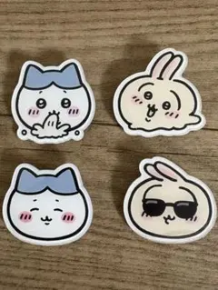 ちいかわ キャラクターバッジ4個セット