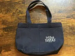 【新品未使用】福岡ソフトバンクホークス デニム　トートバッグ　クラブホークス