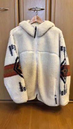 Pendleton フリースジャケット M アイボリー　中古美品！