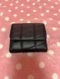 キルティング 三つ折り財布