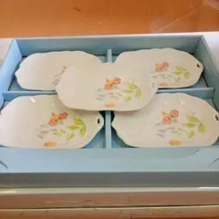 花柄 プレート 5枚セット 皿　2F-44のサムネイル