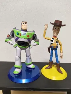 【ジャンク品】バズ・ライトイヤー　ウッディ フィギュア2体セット