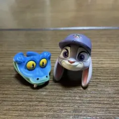 ズートピア2　ファッションリング　ジュディ　ゲイリー