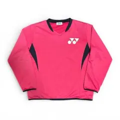 YONEX ピンク スウェット 長袖ジャージ M テニス バドミントン ウェア