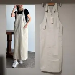 シェトワ　TC ツイル ジャンスカ ワンピース ジャンパースカート