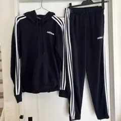 adidas ジャージ上下セット ネイビー Sサイズ スウェット 上下