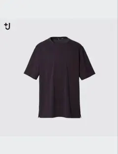 UNIQLO +J スーピマコットンリラックスフィットクルーT ブラックMのサムネイル