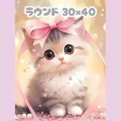 No.1033 ダイヤモンドアートキット 猫