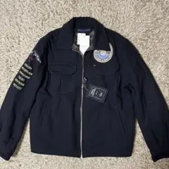 TOMMY HILFIGER 未使用トミーヒルフィガー ブラックジャンパー M