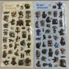 イタリアンブレインロット ぷくぷくシール 立体シール 【Lills19】12