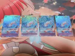 ワンピースカードゲーム エネル シークレットパラレル4枚セットのサムネイル