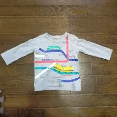 ミキハウス　ロンＴ　カットソー　80cm