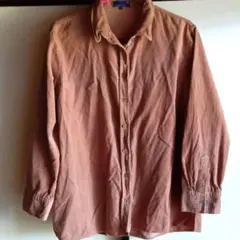 SEVENDAYS SUNDAY ブラウンシャツ L