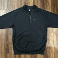 Champion Reverse Weave ハーフジップ スウェット M