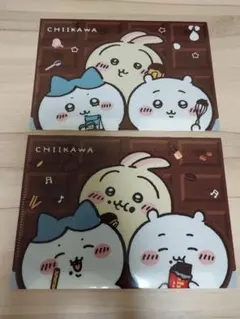 ちいかわ×ロッテ　セブン ローソン　限定 オリジナルマルチケース　A5 2種類
