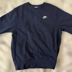 NIKE クルーネック スウェット ネイビー S♡