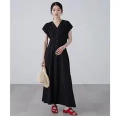 ノースリーブ　ワンピース