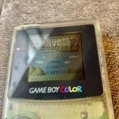 ジャンク　ゲームボーイカラー 本体