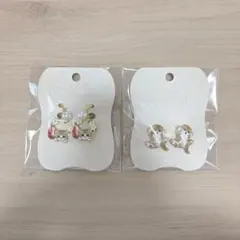 モフサンドゆらゆらイヤリング、ピアス