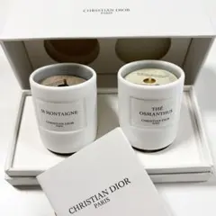 未使用品箱付き！！クリスチャンディオール フレグランスキャンドル3点