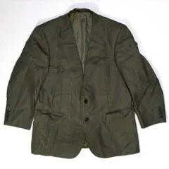 BURBERRY ジャケット グリーン チェック メンズ