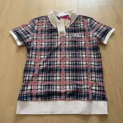BEAMS GOLF チェック柄ポロシャツ Mのサムネイル